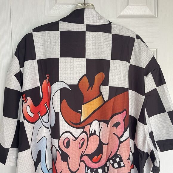 Casual Shirt Size 3XL Men Hawaiin Style Button Down - Picture 4 of 16